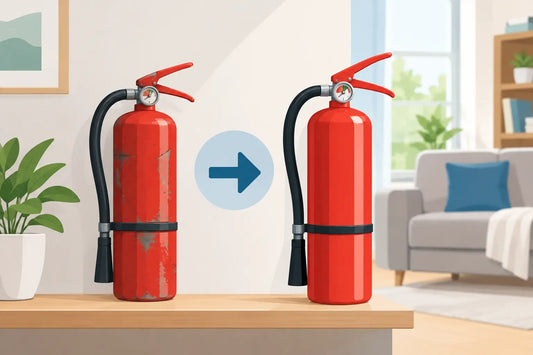 When to Replace Fire Extinguishers at Home