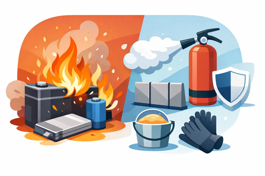 What Causes Lithium Fires and How to Stop Them