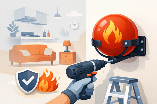 How to Mount a Fire Ball Safely at Your Home