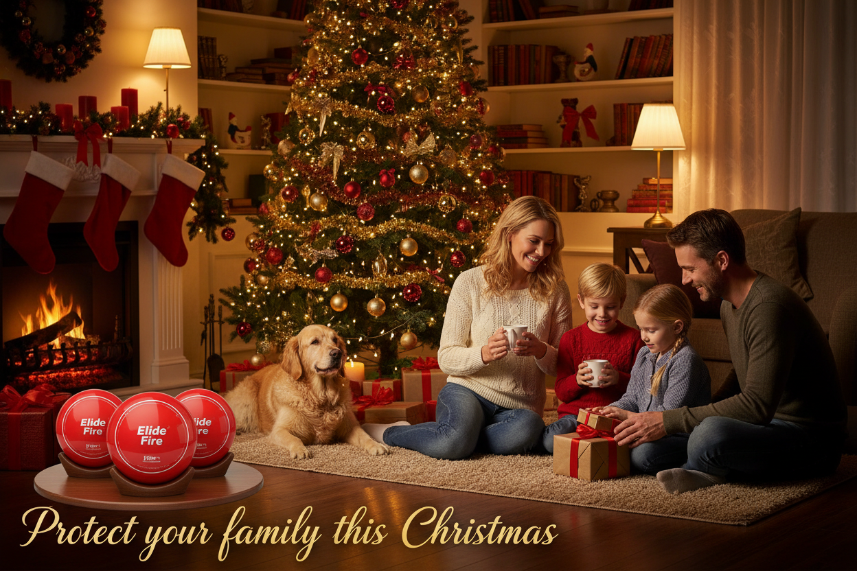 Load video: Stay Safe this Christmas | Protect Your Family | Elide Fire